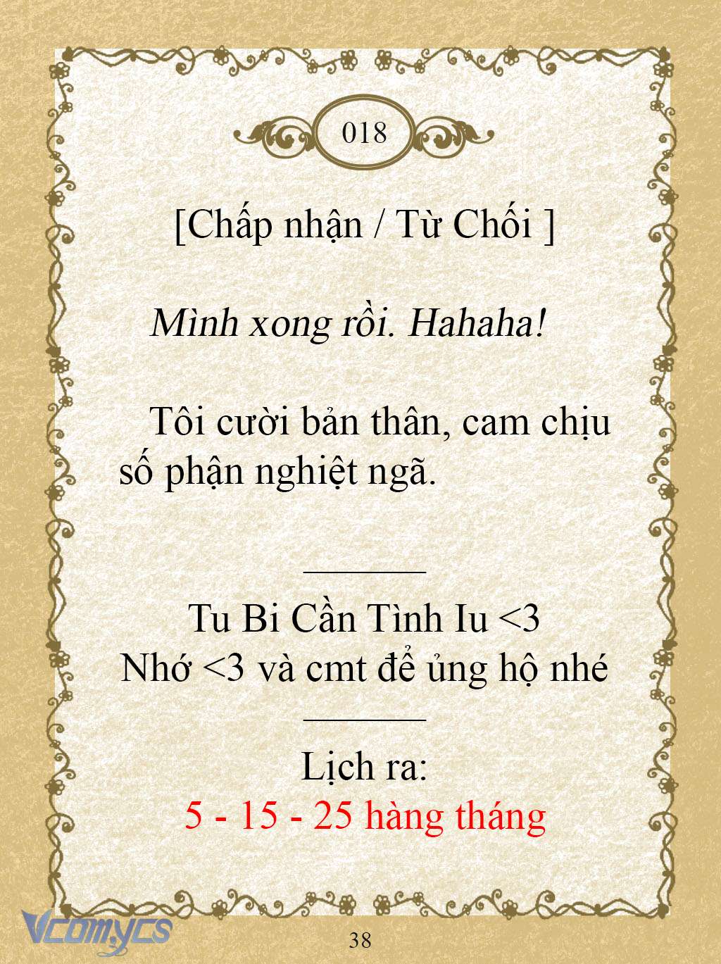 [Novel] Kẻ Phản Diện Được Định Phải Chết Chap 18 - Trang 2