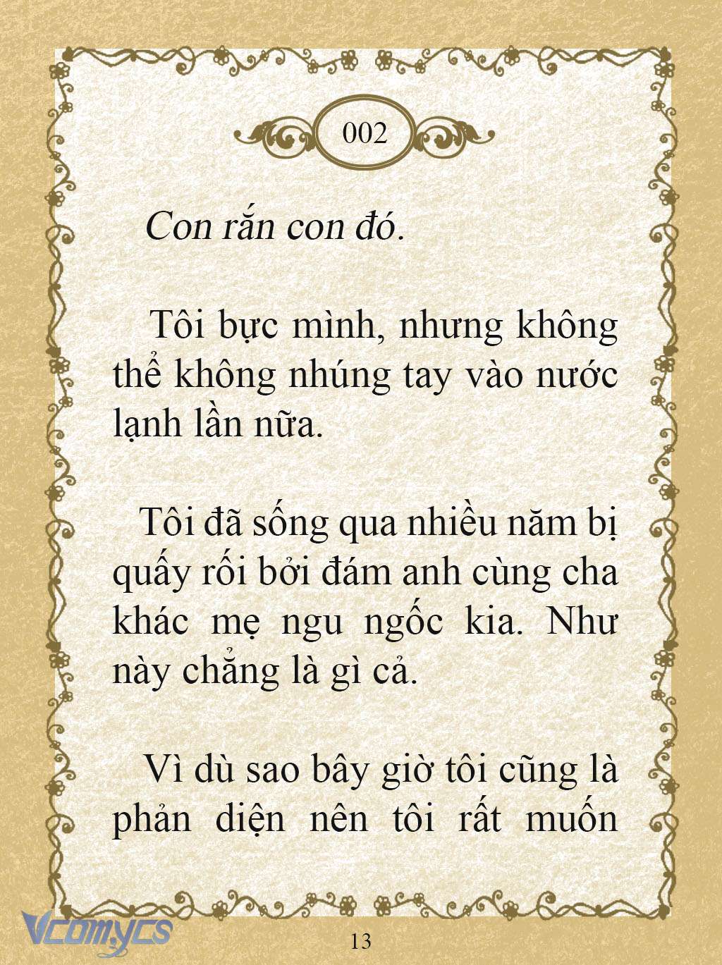 [Novel] Kẻ Phản Diện Được Định Phải Chết Chap 2 - Next Chap 3