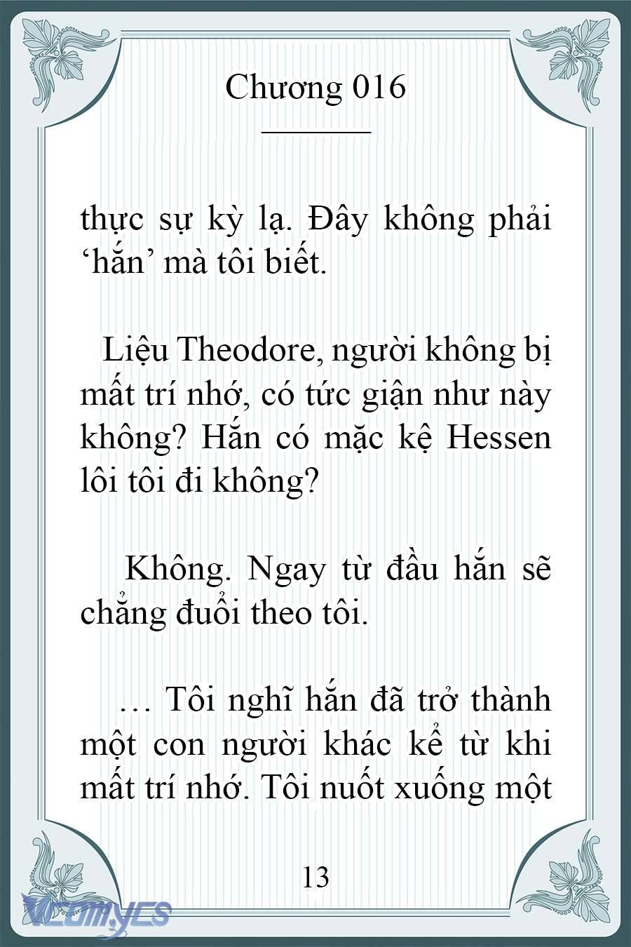[Novel] Người Chồng Ghét Tôi Đã Mất Trí Nhớ Chap 16 - Trang 2