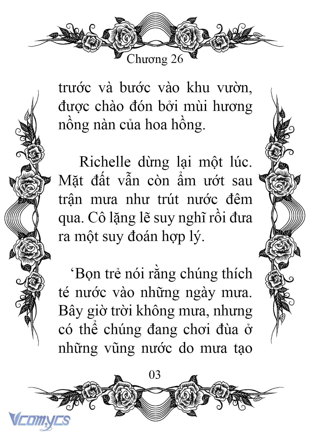 [Novel] Chào Mừng Đến Với Dinh Thự Hoa Hồng Chap 26 - Trang 2