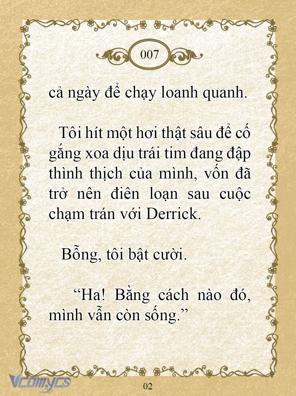 [Novel] Kẻ Phản Diện Được Định Phải Chết Chap 7 - Trang 2