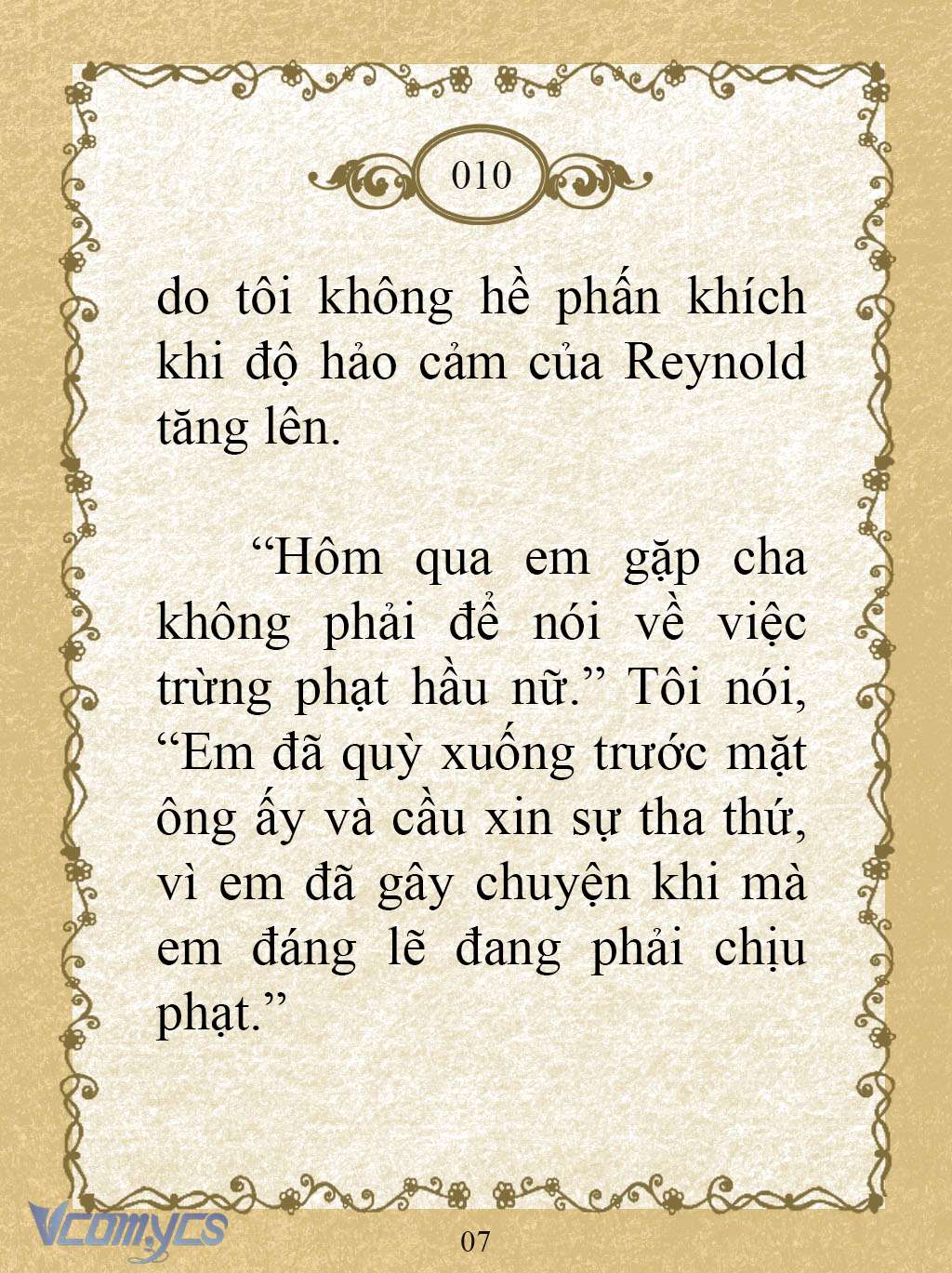 [Novel] Kẻ Phản Diện Được Định Phải Chết Chap 10 - Trang 2