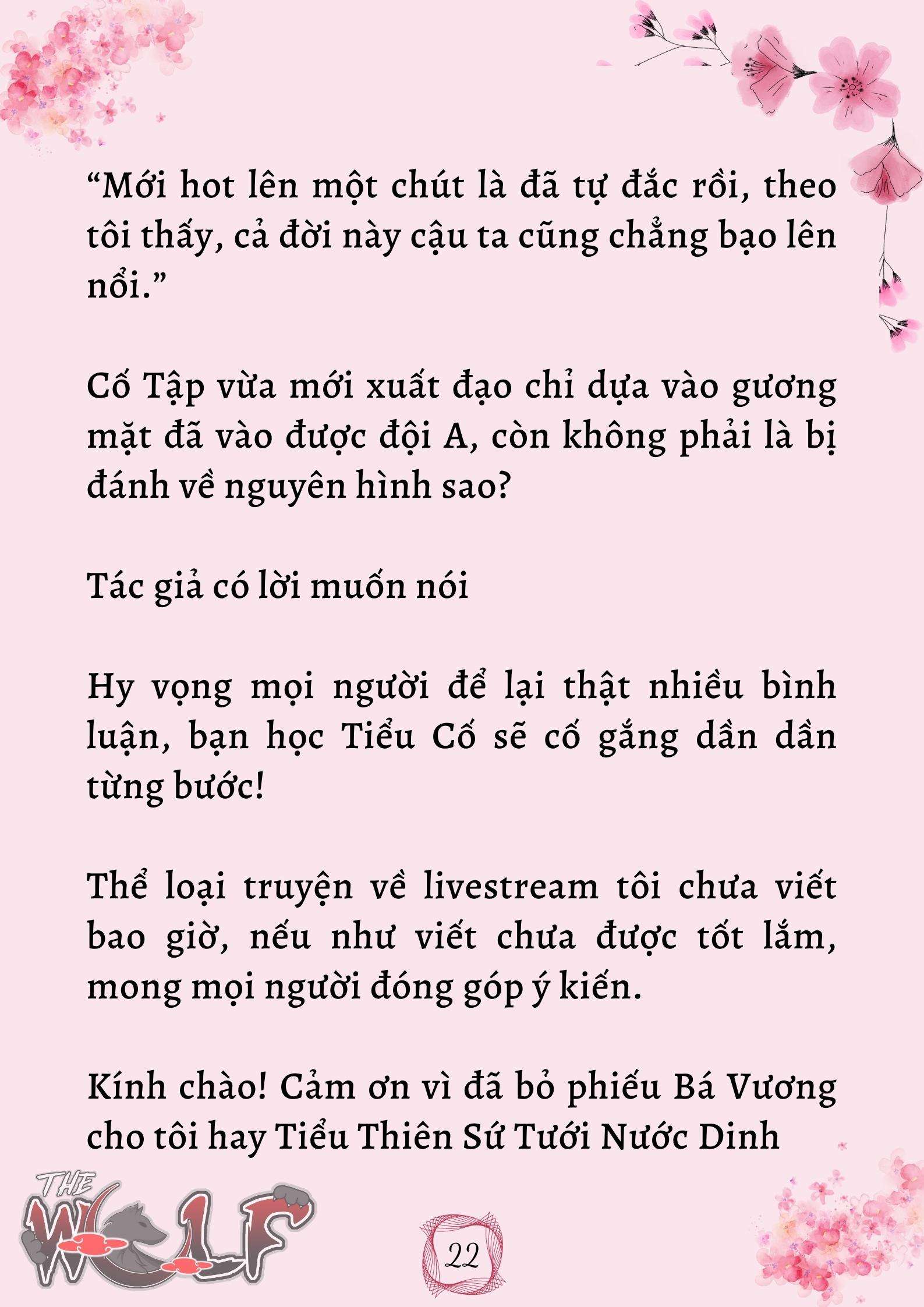 Xuyên Không Vào Nhóm Nhạc Nam 200 Người Chap 3 - Next Chap 4