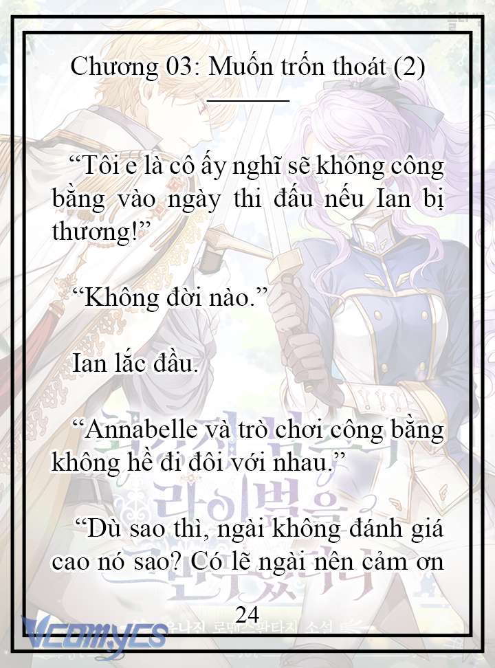 [Novel] Tôi Không Còn Là Đối Thủ Của Nam Chính Chap 3 - Trang 2