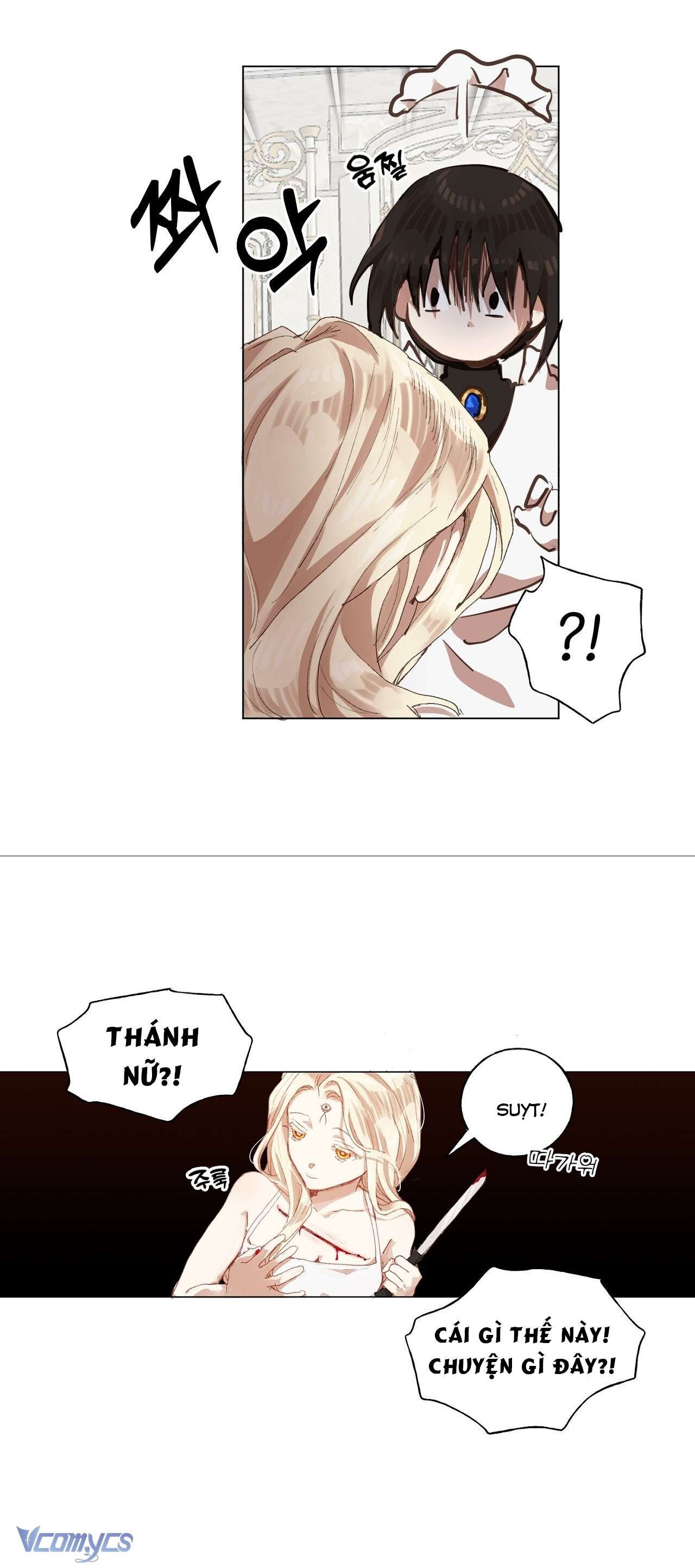 Cách một thánh nữ sa ngã sống cùng quỷ dữ Chap 18 - Trang 2