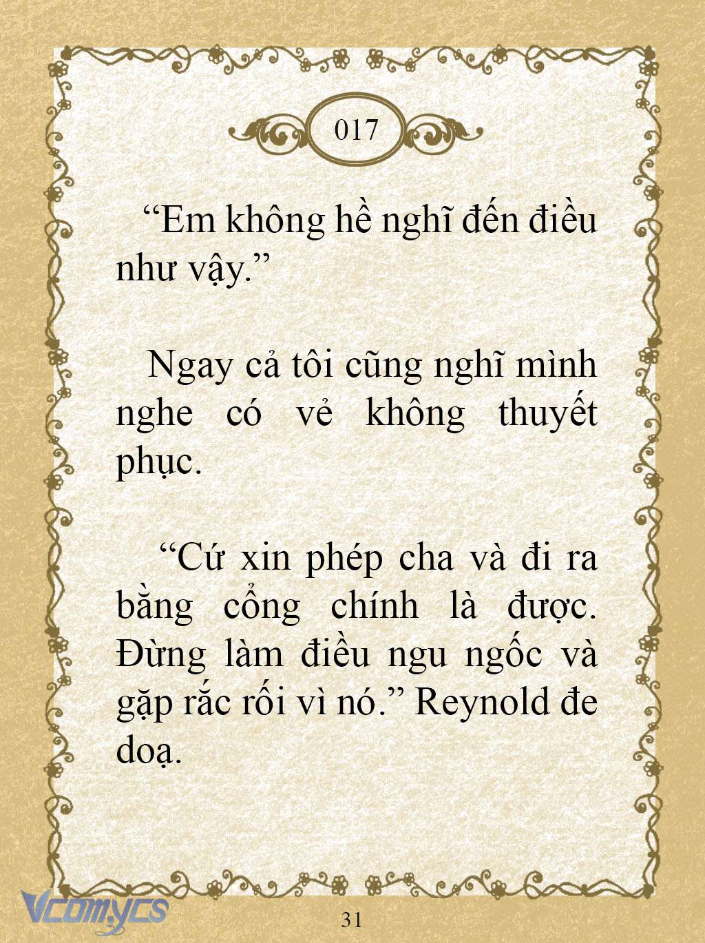 [Novel] Kẻ Phản Diện Được Định Phải Chết Chap 17 - Trang 2
