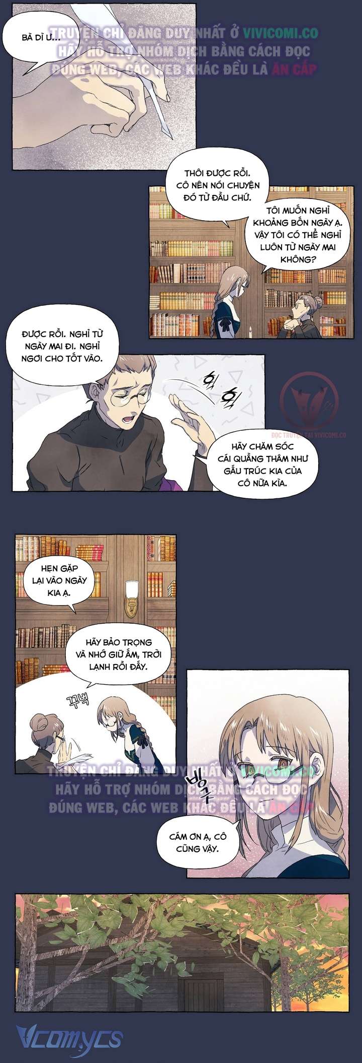 [18+] Chàng Sói Ngốc Và Nàng Thủ Thư Chapter 15 - Trang 3