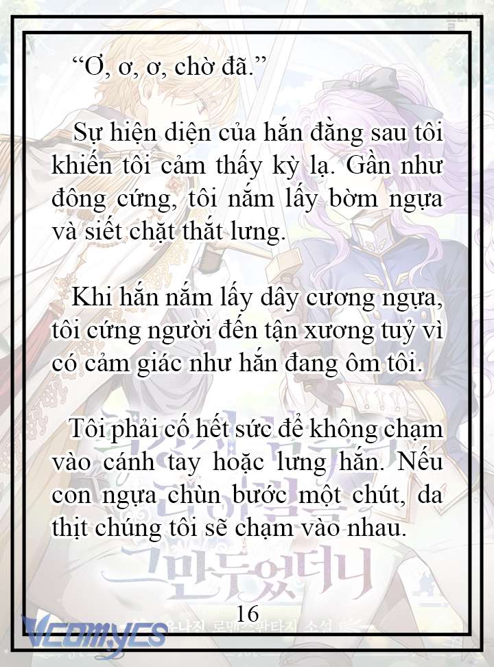 [Novel] Tôi Không Còn Là Đối Thủ Của Nam Chính Chap 13 - Trang 2