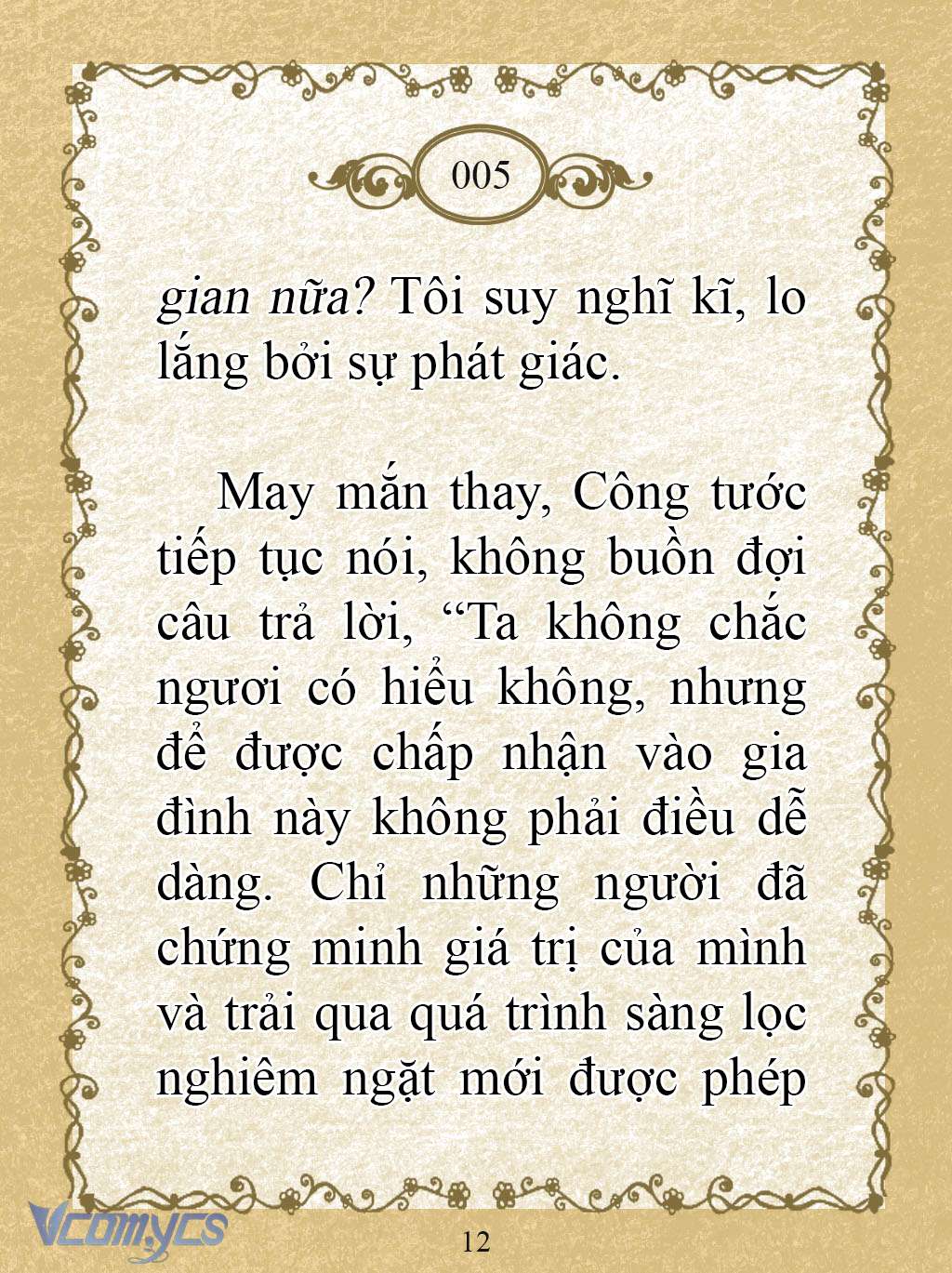 [Novel] Kẻ Phản Diện Được Định Phải Chết Chap 5 - Trang 2