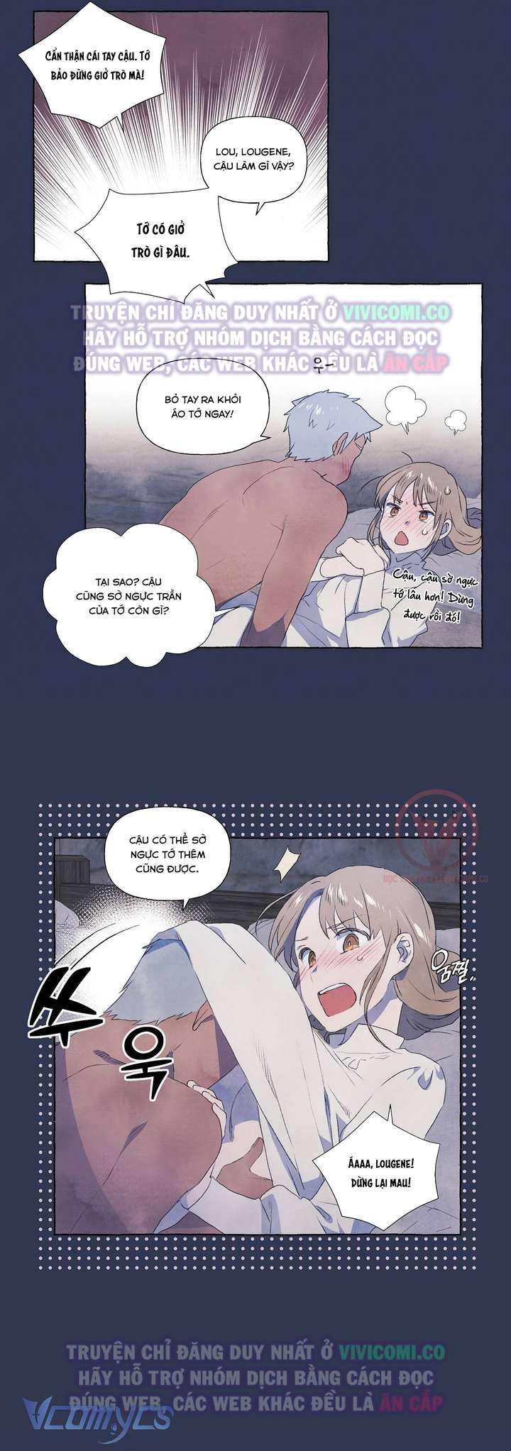 [18+] Chàng Sói Ngốc Và Nàng Thủ Thư Chapter 3 - Trang 3