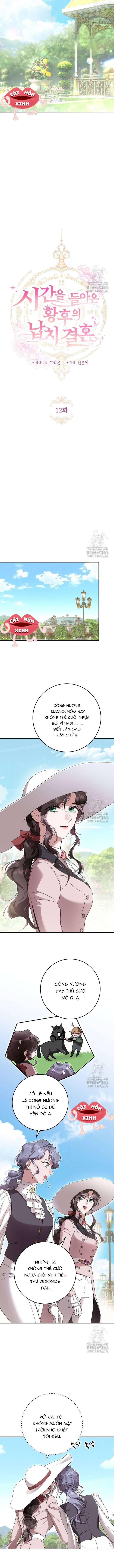 Cuộc Hôn Nhân Bị Bắt Cóc Xuyên Thời Gian Của Hoàng Hậu Chap 12 - Next Chap 13