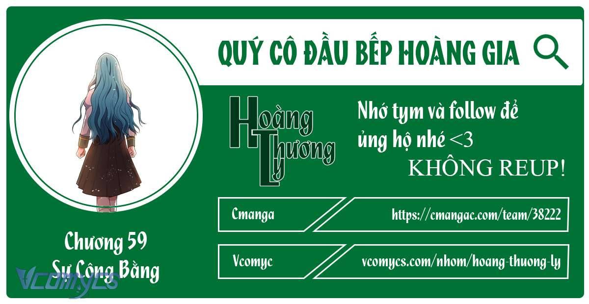Quý Cô Đầu Bếp Hoàng Gia Chap 59 - Next Chap 60