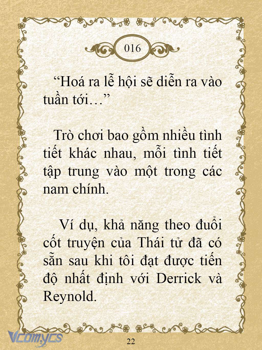 [Novel] Kẻ Phản Diện Được Định Phải Chết Chap 16 - Trang 2