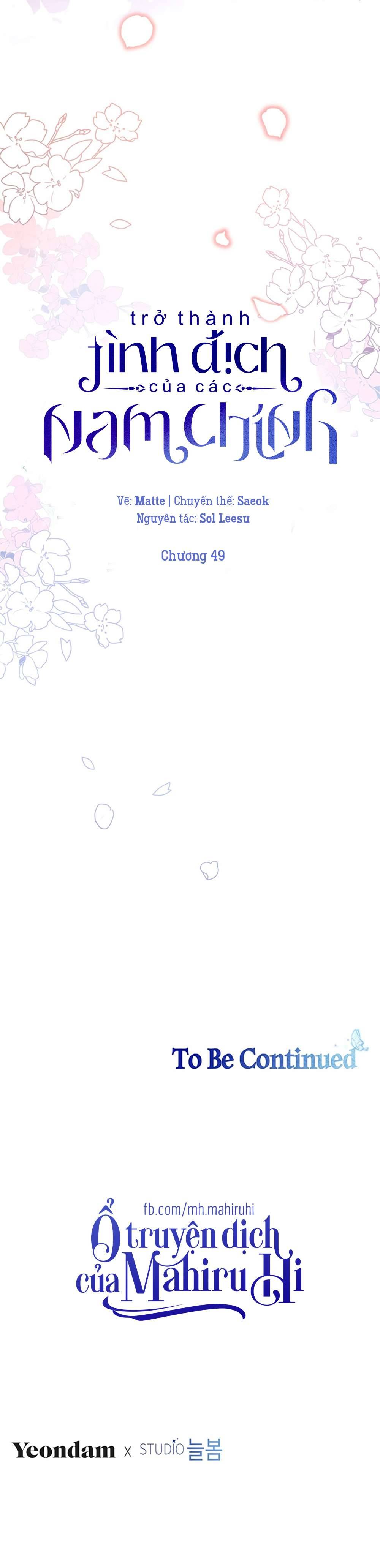 Trở Thành Tình Địch Của Các Nam Chính Chapter 49 - Next Chapter 50