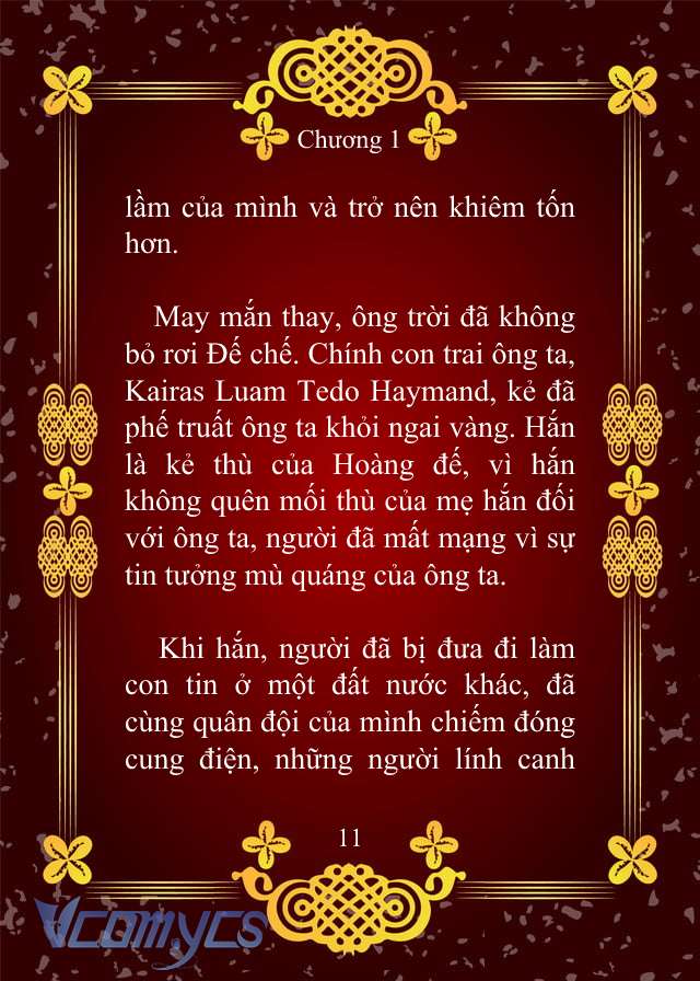 [Novel] Dòng Máu Của Haymand Chap 1 - Trang 2