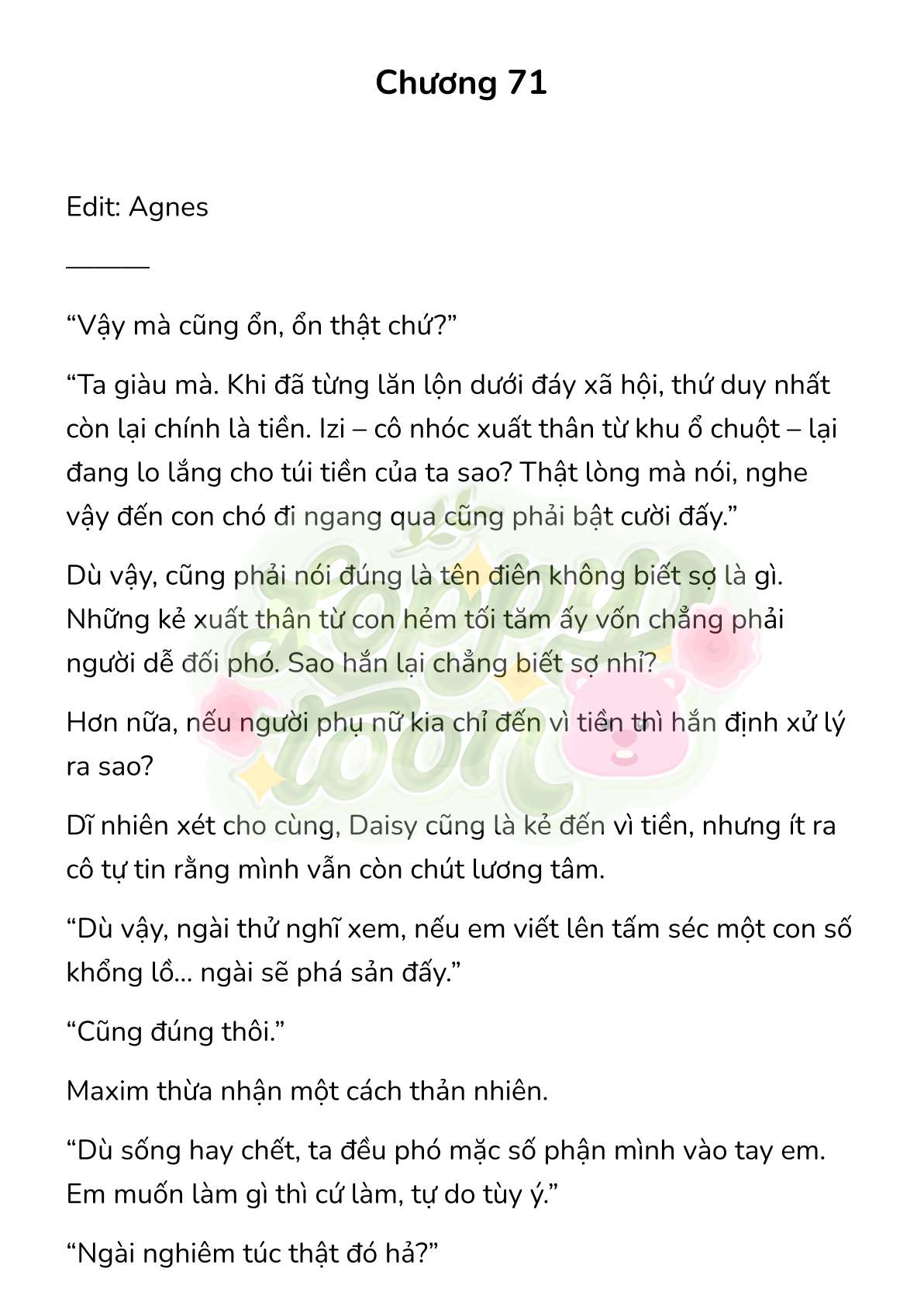 [Novel] Trận Chiến Ly Hôn! Chap 71 - Trang 2