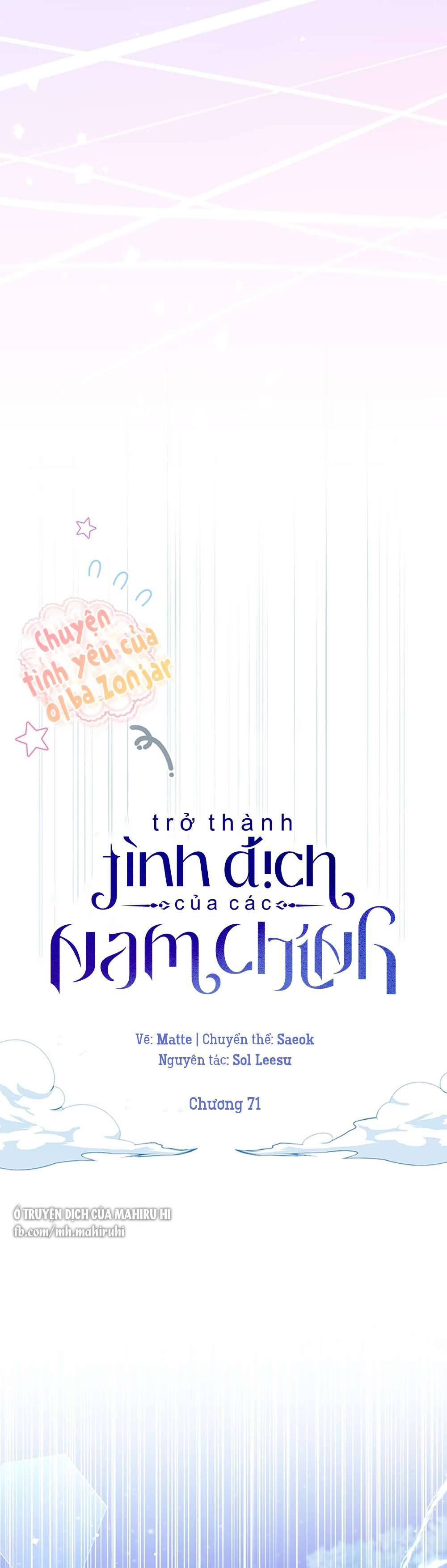 Trở Thành Tình Địch Của Các Nam Chính Chapter 71 - Next Chapter 72