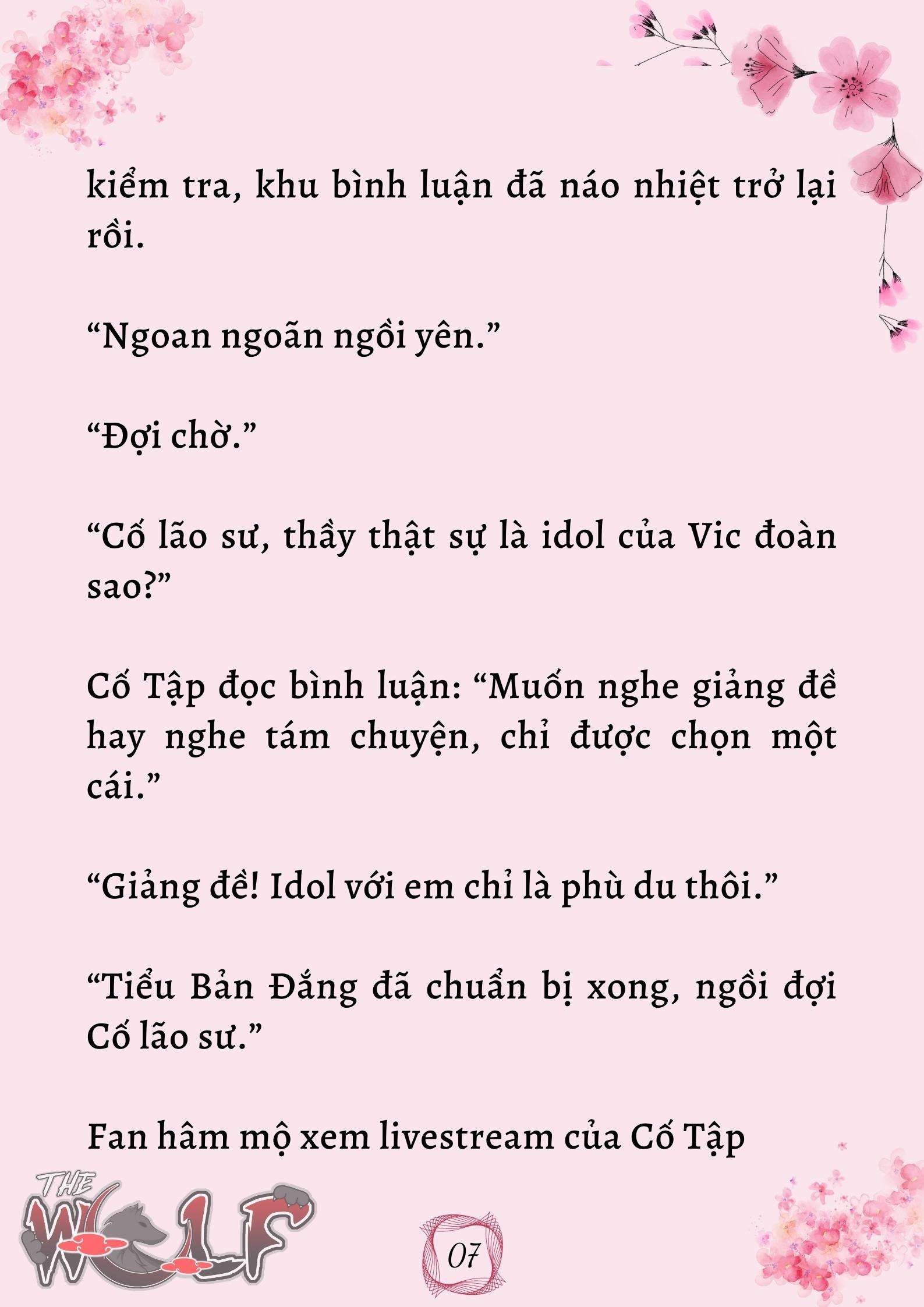 Xuyên Không Vào Nhóm Nhạc Nam 200 Người Chap 4 - Next Chap 5