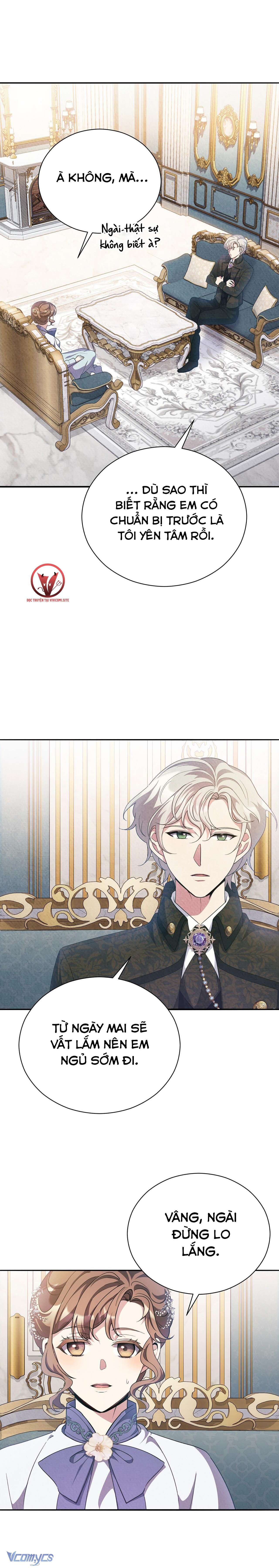 [18+] Hầu Tước Chính Trực Và Quý Cô Kiên Định Chapter 12 - Trang 3