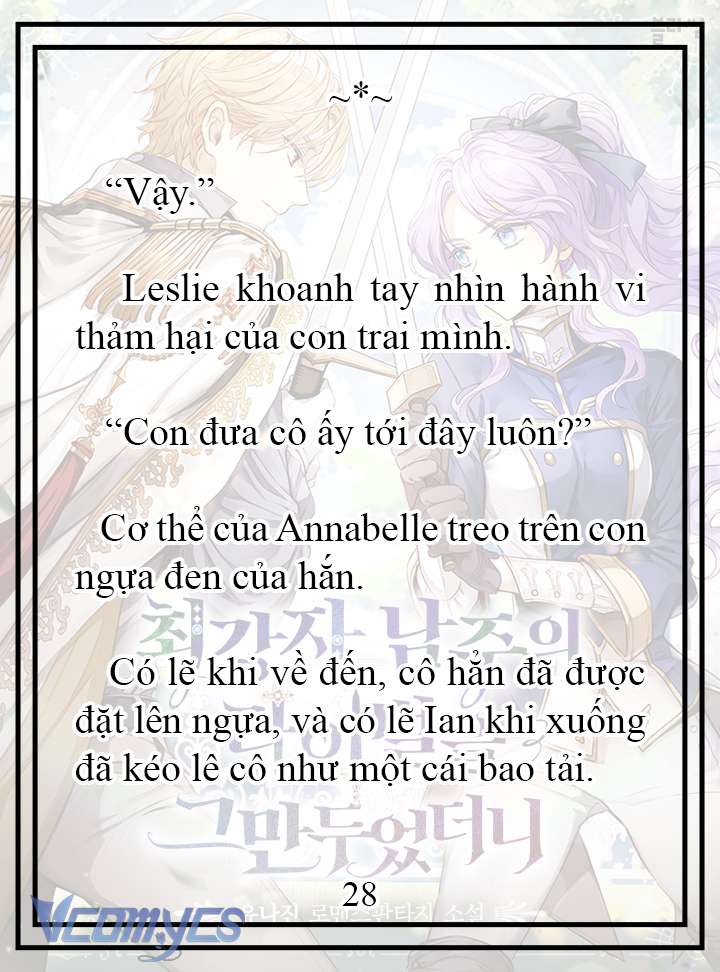 [Novel] Tôi Không Còn Là Đối Thủ Của Nam Chính Chap 13 - Trang 2