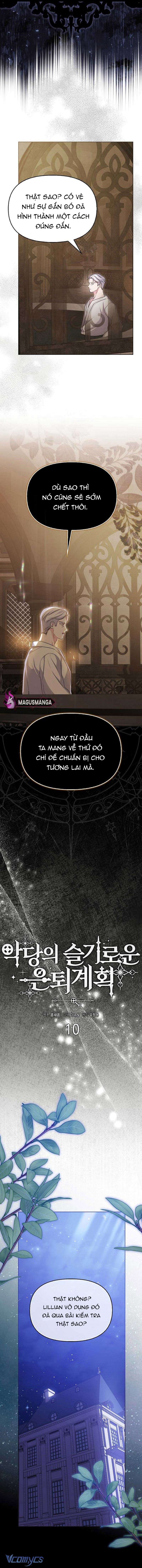 Kế Hoạch Nghỉ Hưu Của Nhân Vật Phản Diện Chapter 10 - Next Chapter 11