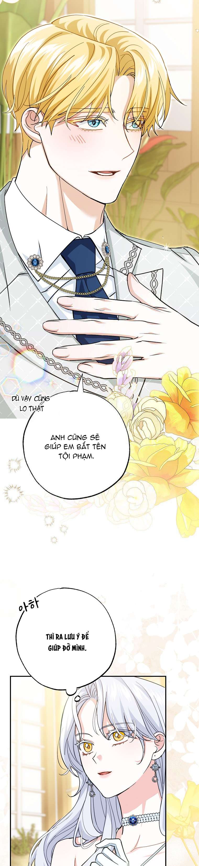 Vị Hôn Phu Phản Diện Cản Trở Con Đường Hoa Của Tôi Chap 4 - Trang 4