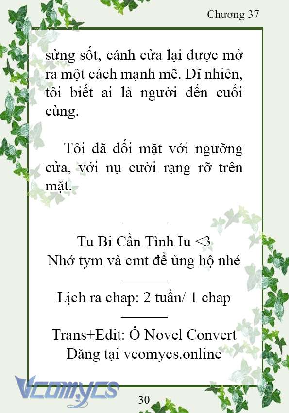 [Novel] Trở Thành Em Gái Của Nam Chính Tiểu Thuyết Đam Mỹ Chap 37 - Trang 2