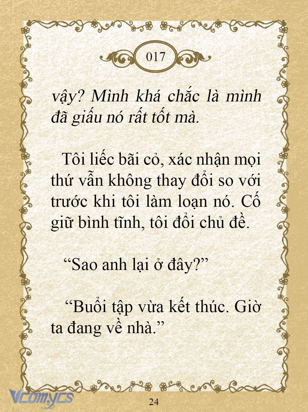 [Novel] Kẻ Phản Diện Được Định Phải Chết Chap 17 - Trang 2