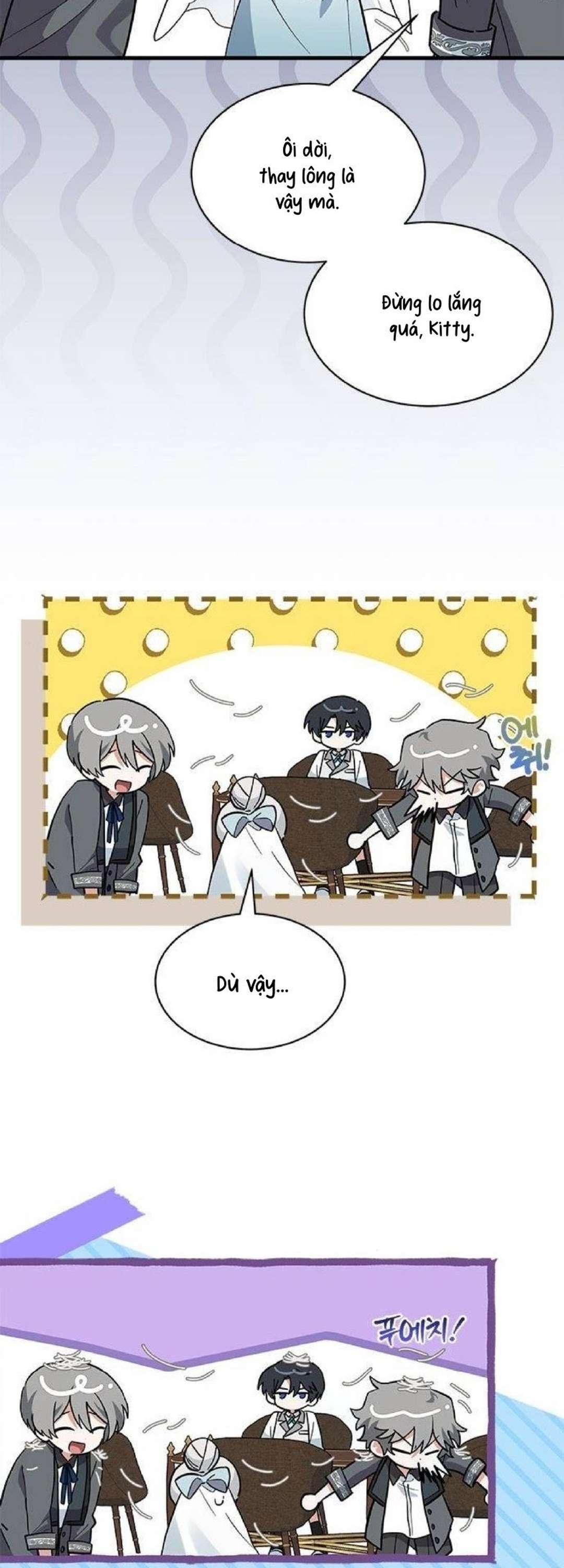 Mèo con được gia tộc sói nhận nuôi? Chapter 27 - Trang 3