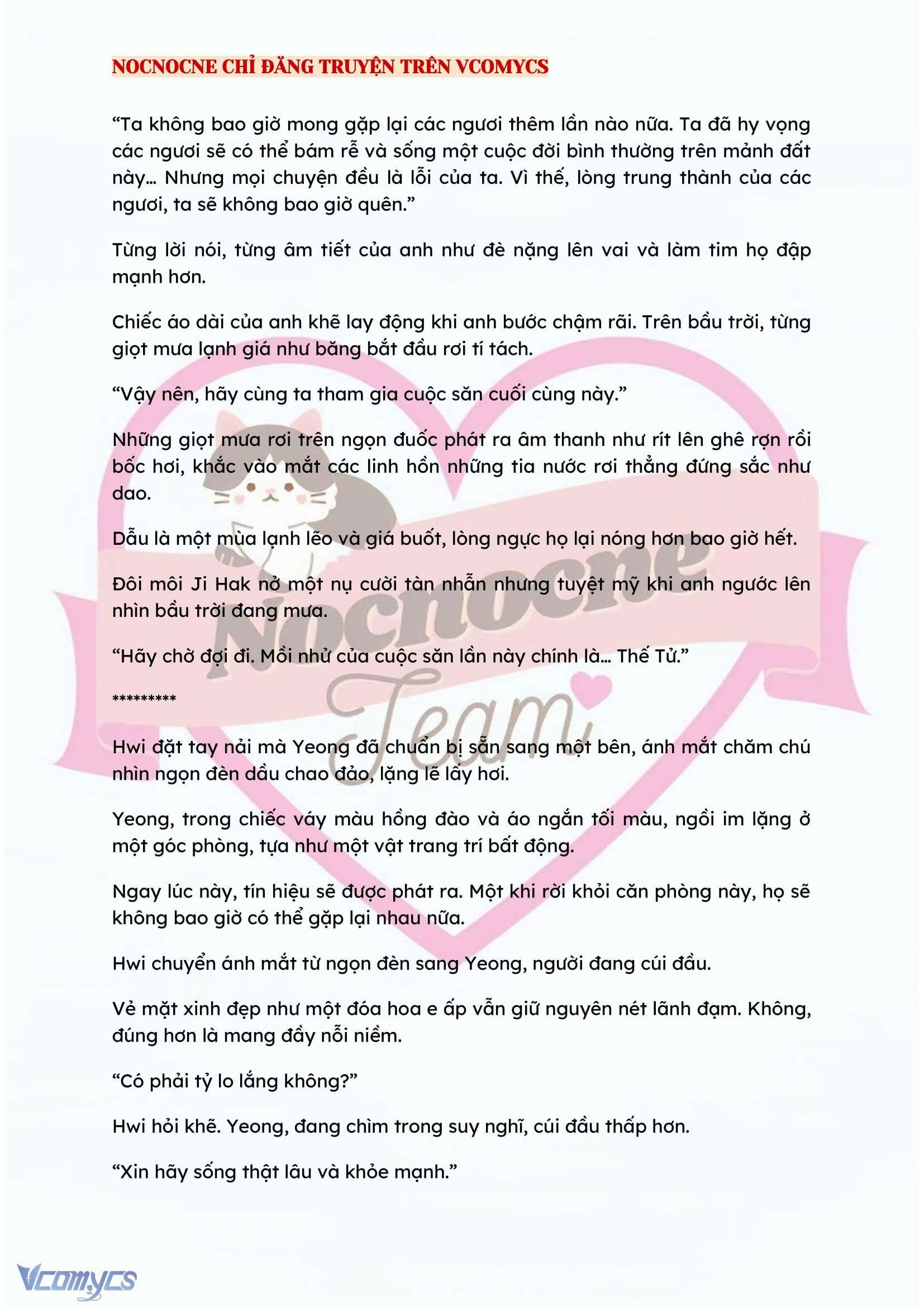 [FULL] [NOVEL] ĐÊM HỖN LOẠN Chap 140 - Next Chap 141