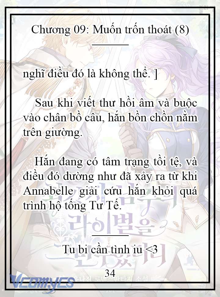 [Novel] Tôi Không Còn Là Đối Thủ Của Nam Chính Chap 9 - Trang 2