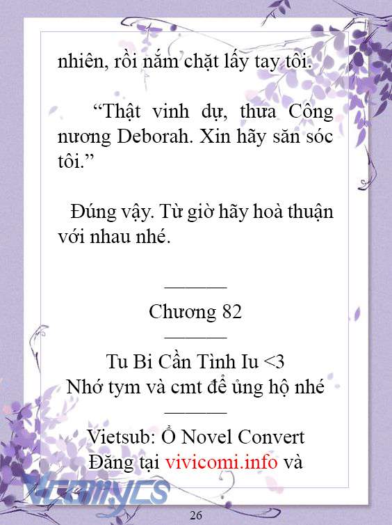 [Novel] Làm Ác Nữ Bộ Không Tốt Sao? Chap 82 - Trang 2