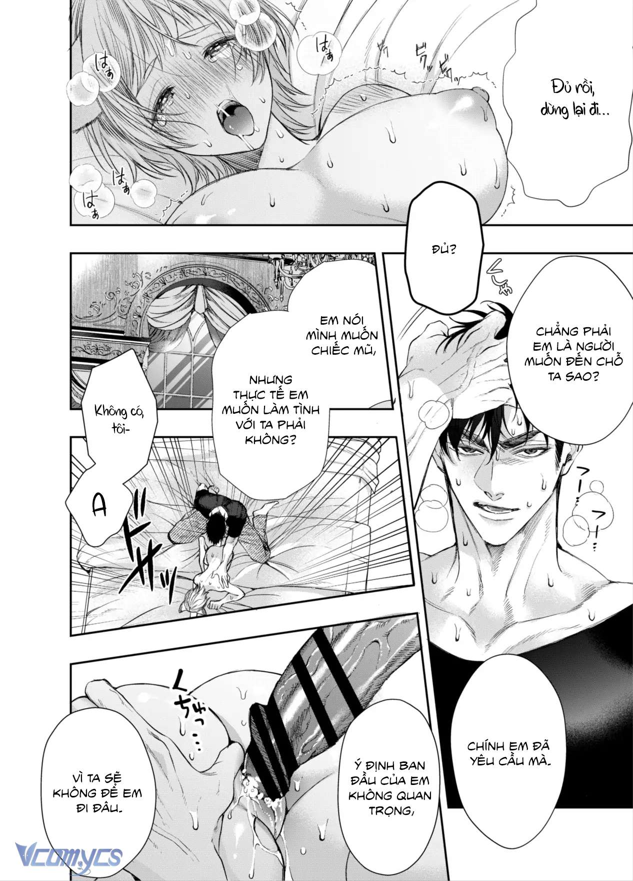 [18+] Đừng Hòng Thoát Khỏi Hiệp Sĩ Quàng Khăn Đỏ Chap 1 - Trang 2