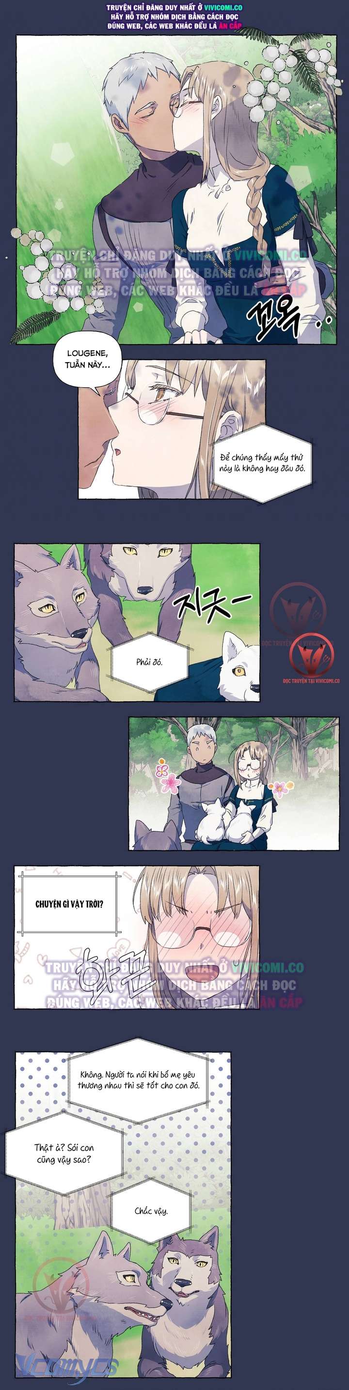 [18+] Chàng Sói Ngốc Và Nàng Thủ Thư Chapter 28 - Trang 3