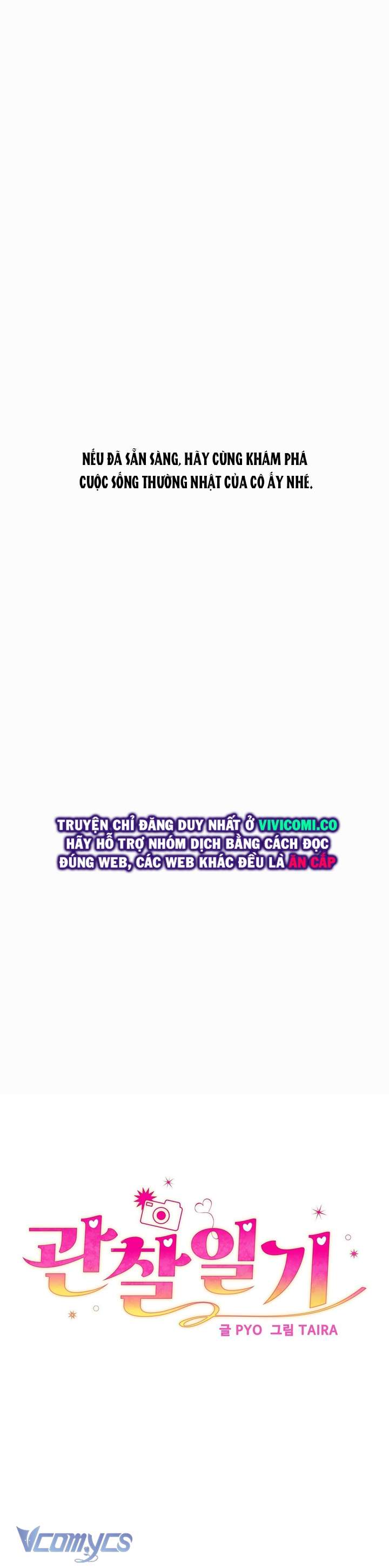 [18+] Nhật Ký Quan Sát Chap 7 - Next Chap 8