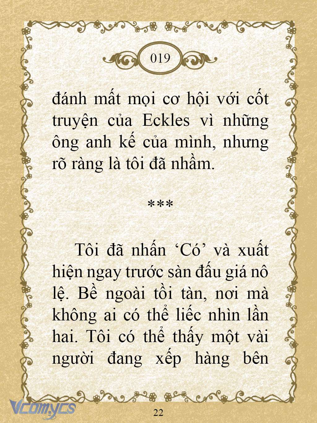 [Novel] Kẻ Phản Diện Được Định Phải Chết Chap 19 - Next Chap 20