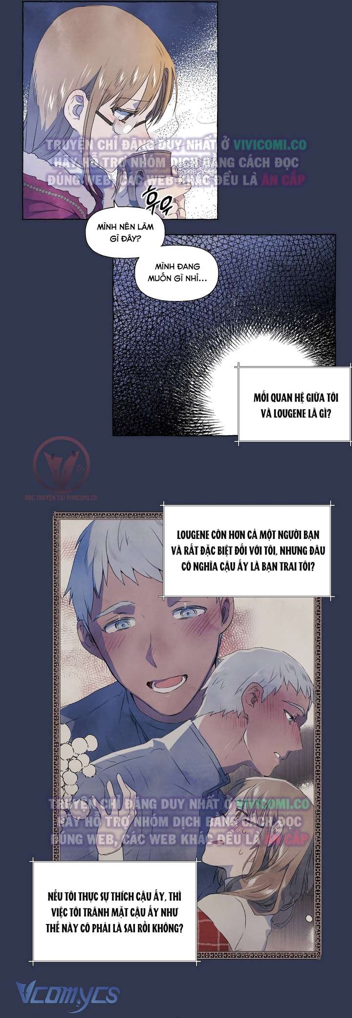 [18+] Chàng Sói Ngốc Và Nàng Thủ Thư Chapter 15 - Trang 3