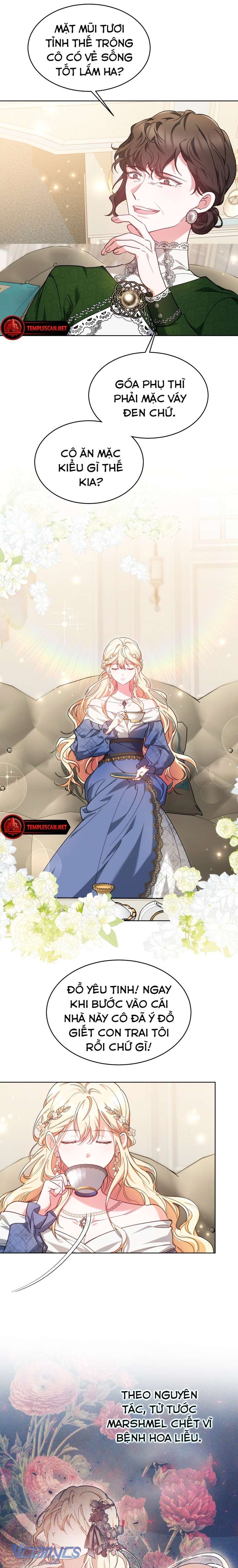 Dù Là Mẹ Kế Nhưng Tôi Thoát Khỏi Cái Chết Rất Dễ Dàng Chapter 5 - Trang 4