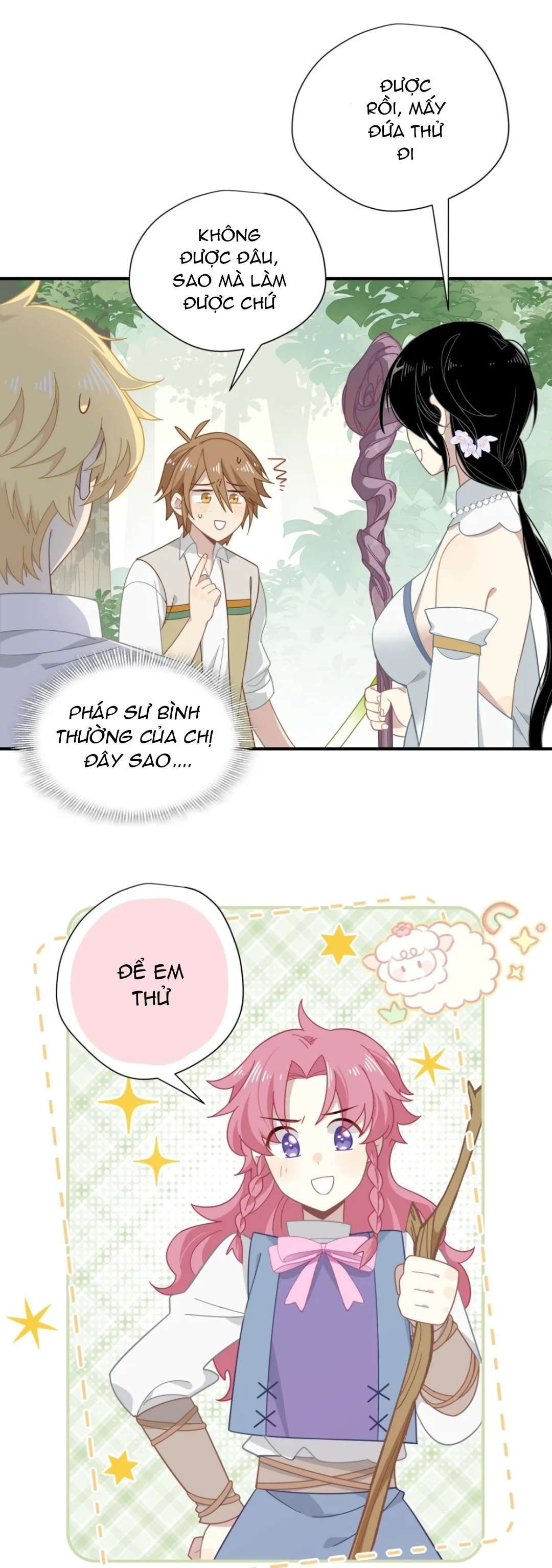 Xuyên thành phù thủy nuôi dưỡng kỵ sĩ thánh điện Chapter 14 - Trang 4