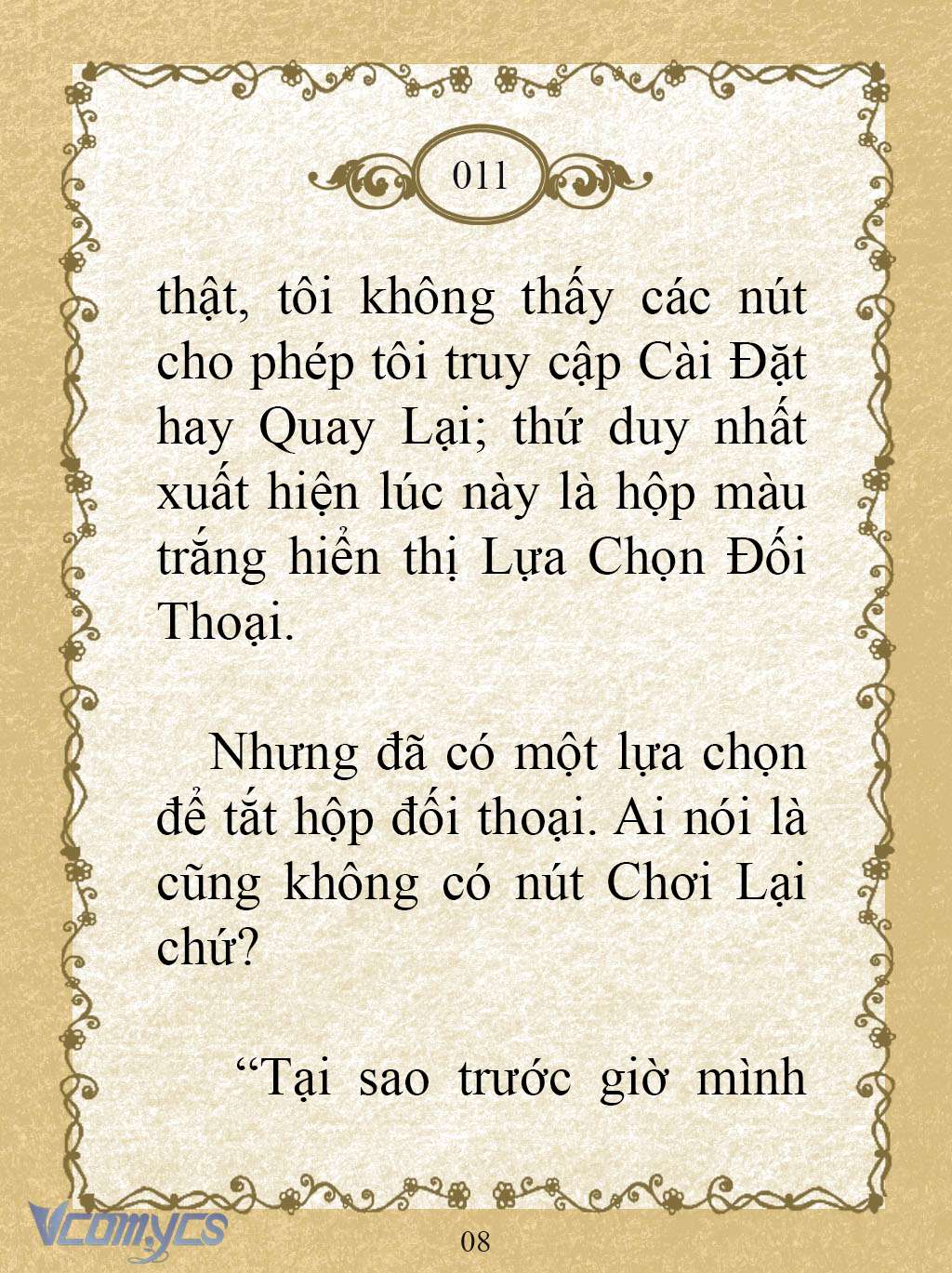 [Novel] Kẻ Phản Diện Được Định Phải Chết Chap 11 - Trang 2