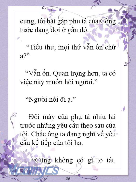 [Novel] Làm Ác Nữ Bộ Không Tốt Sao? Chap 5 - Trang 2