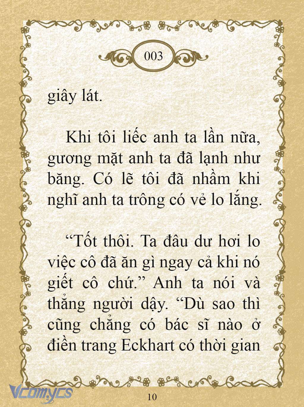 [Novel] Kẻ Phản Diện Được Định Phải Chết Chap 3 - Trang 2