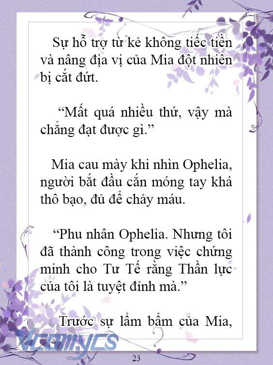[Novel] Làm Ác Nữ Bộ Không Tốt Sao? Chap 54 - Trang 2