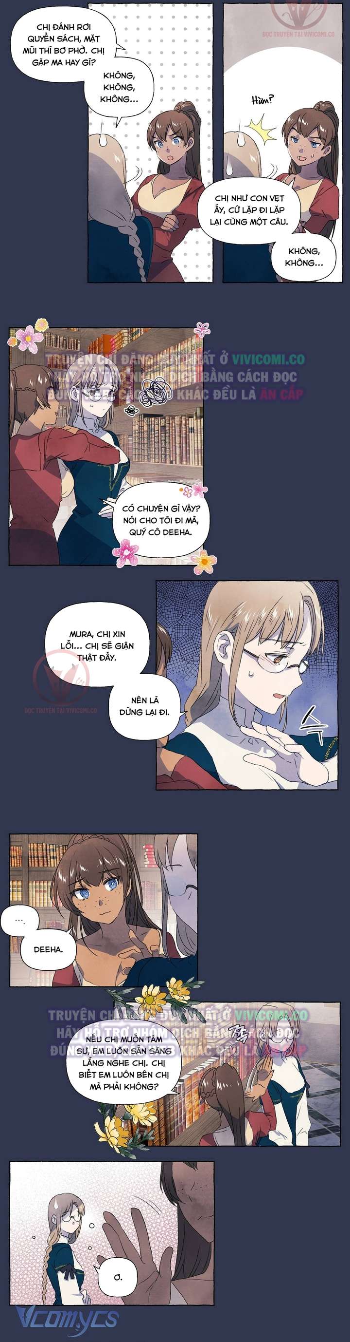 [18+] Chàng Sói Ngốc Và Nàng Thủ Thư Chapter 14 - Trang 3