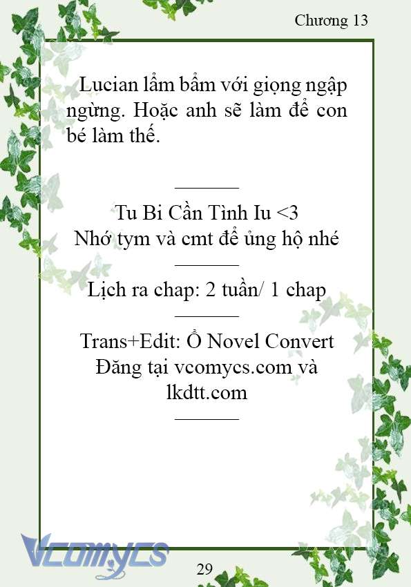 [Novel] Trở Thành Em Gái Của Nam Chính Tiểu Thuyết Đam Mỹ Chap 13 - Trang 2