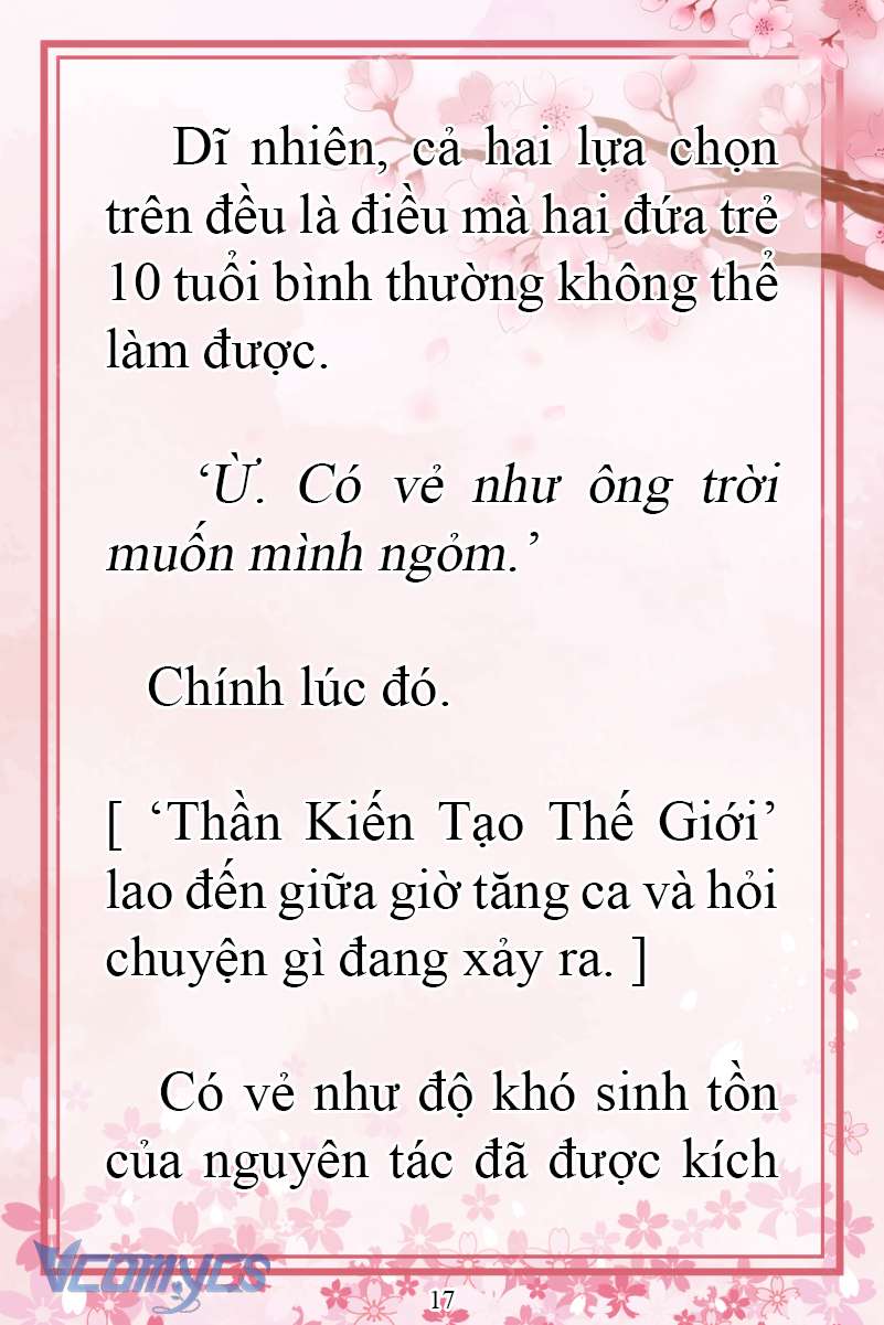 [Novel] Đặc Quyền Của Người Chuyển Sinh Chap 11 - Next Chap 12