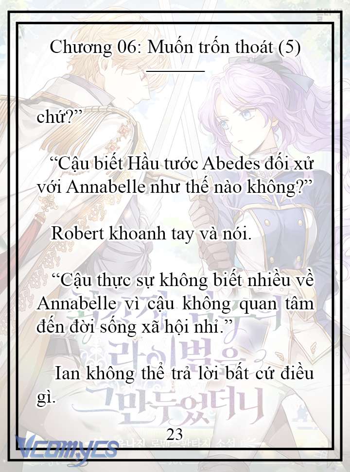 [Novel] Tôi Không Còn Là Đối Thủ Của Nam Chính Chap 6 - Trang 2