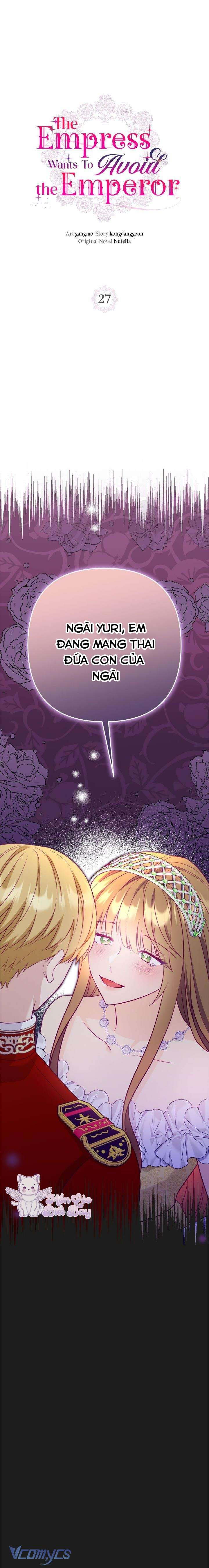 Tuy Là Hoàng Hậu, Nhưng Tôi Muốn Né Hoàng Đế Chapter 27 - Trang 4