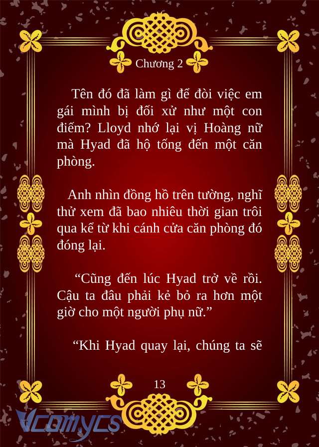 [Novel] Dòng Máu Của Haymand Chap 2 - Trang 2