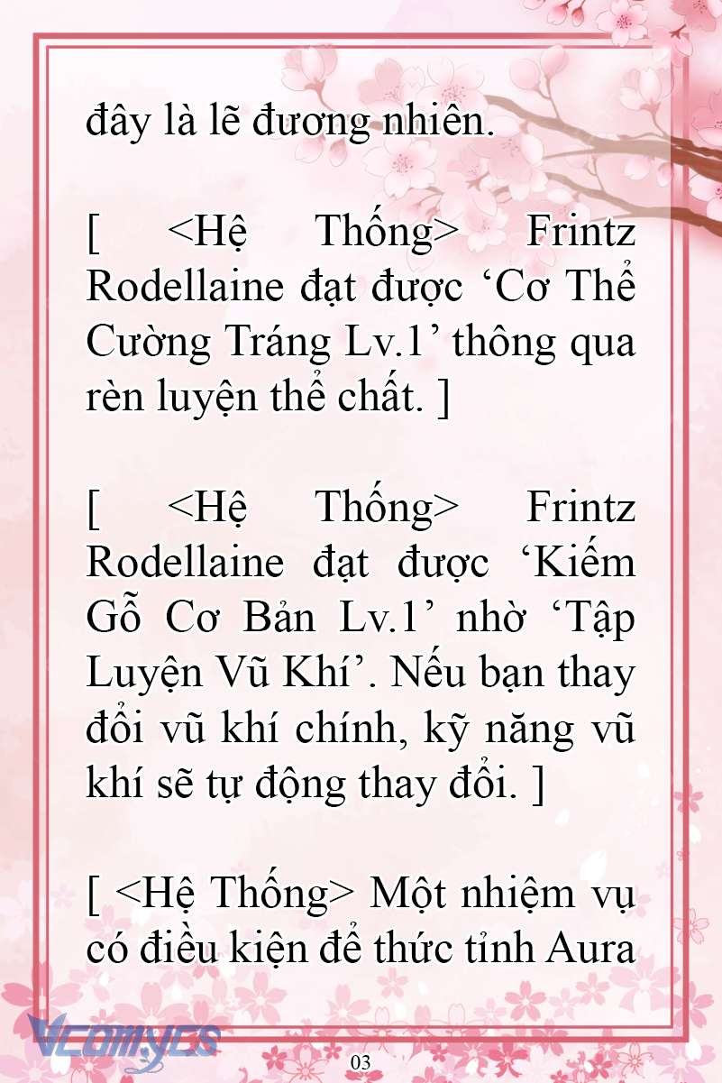 [Novel] Đặc Quyền Của Người Chuyển Sinh Chap 18 - Trang 2